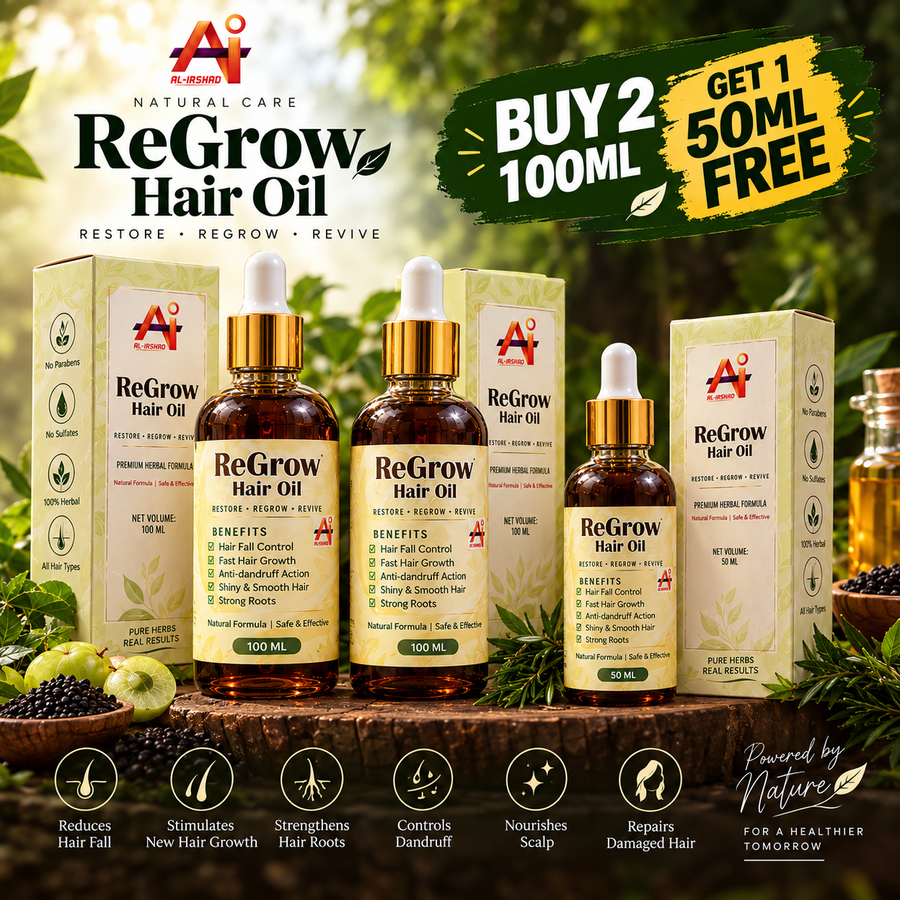 Hair Oil Bundle – Buy 2×100ml Get 1×50ml Free